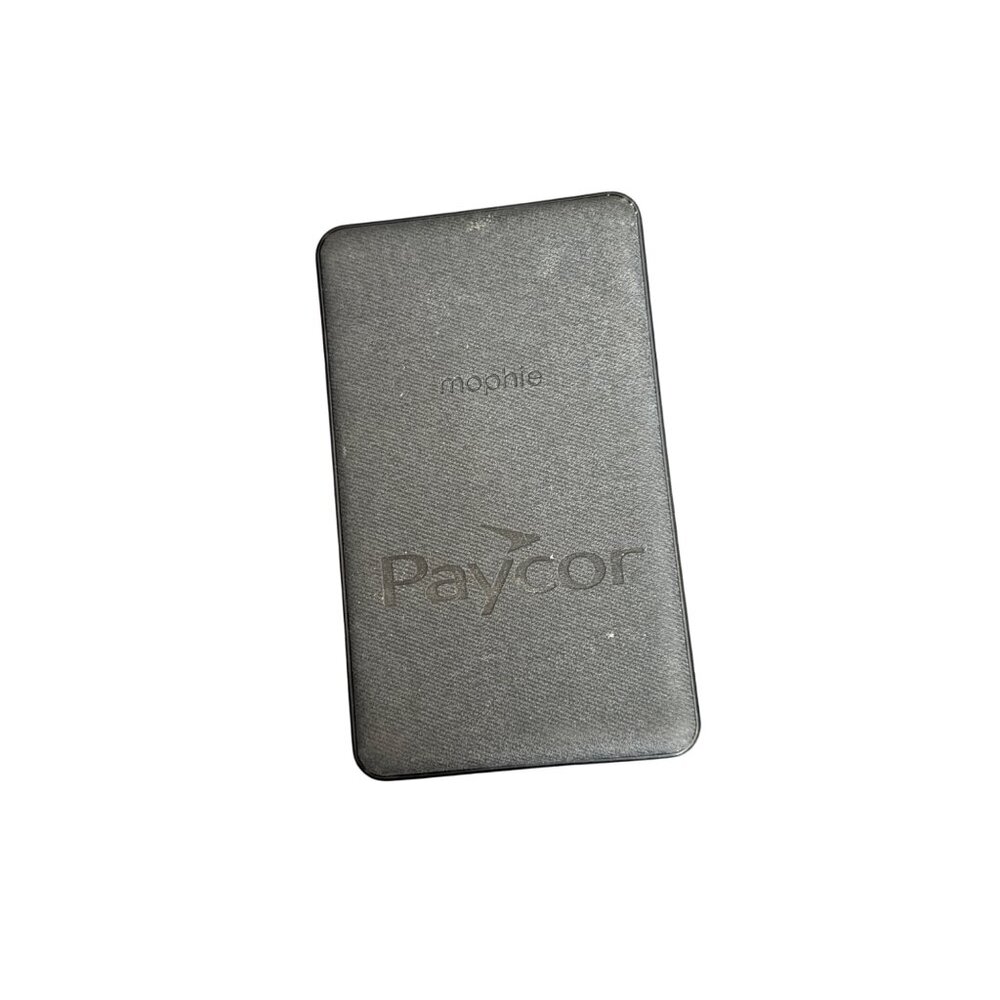 Mophie Paycor 5000mAh Portable Charger Power Bank With Wireless Charging